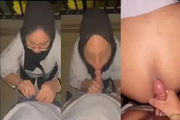 Bokep Jilbab Main di Tempat Sepi Sange Brutal Puas