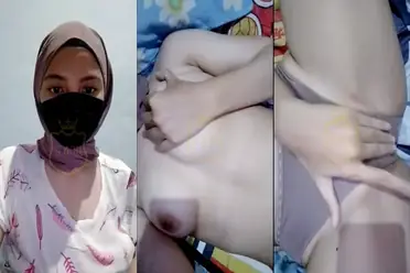 Bokep Ukhti ABG Hijab Ria Remas Toketnya